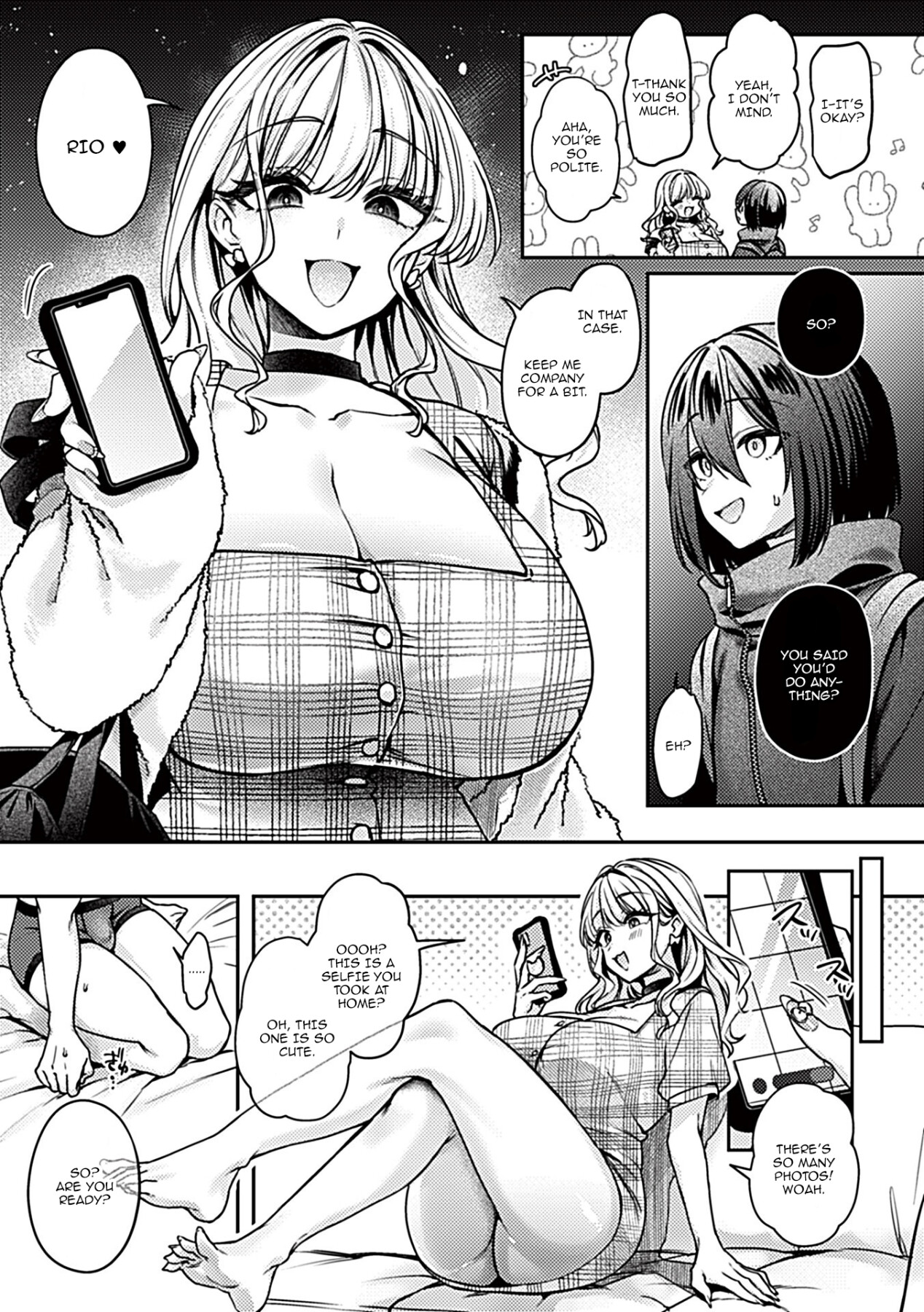 Hentai Manga Comic-A Forceful Gyaru's Shy Man Raising Project 1-2-Read-6